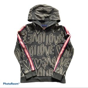 Cat and Jack Little Girl “Love” Sweatshirt Sz. 10